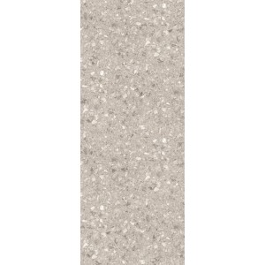 Schulte Duschrückwand DecoDesign Softtouch Terrazzo-Creme, Detailansicht des Terrazzo-Musters.