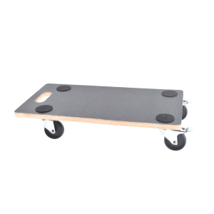 Tronitechnik Rollbrett Transportroller mit Antirutsch, 400 kg Traglast, Möbelroller