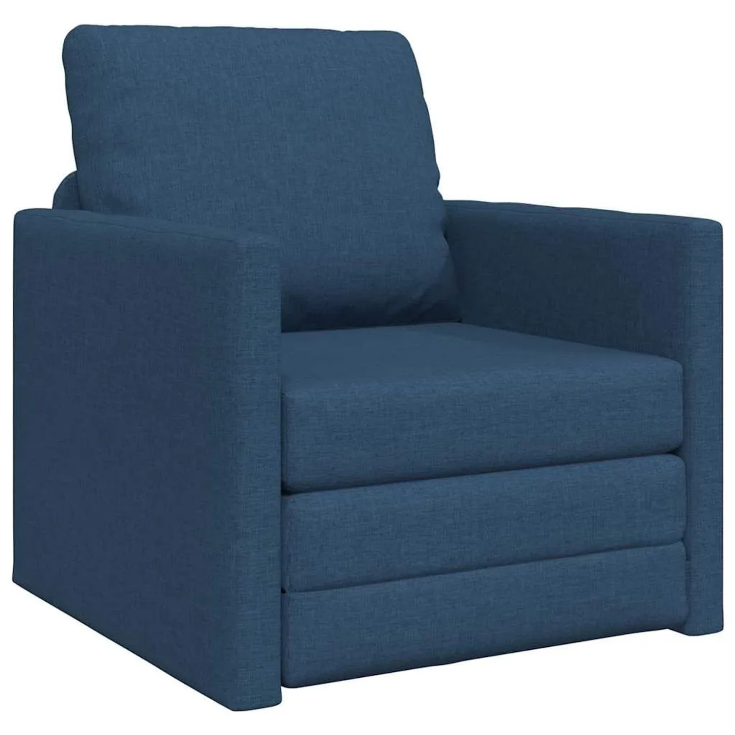 vidaXL Schlafsofa 60cm Blau Stoff 4106628