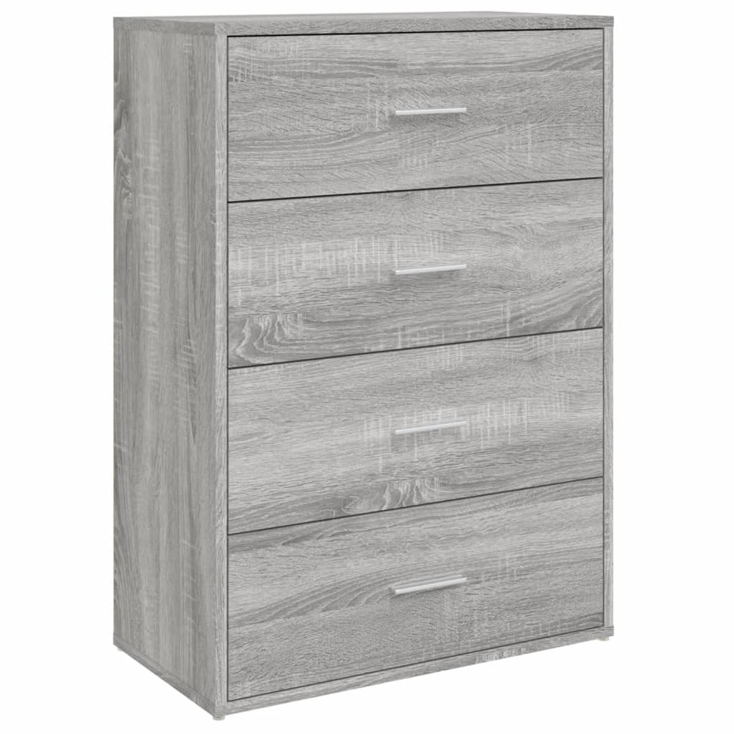 vidaXL Sideboard Grau Sonoma 60x31x84 cm Holzwerkstoff 840504 günstig online kaufen