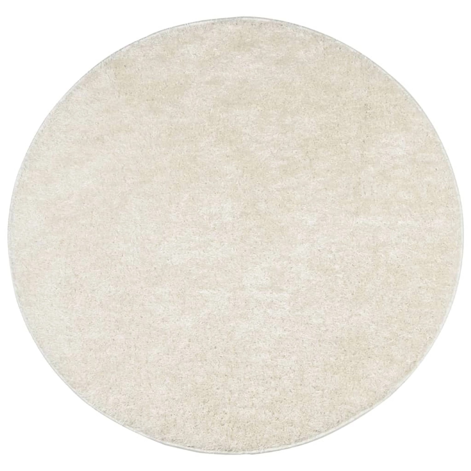 vidaXL Teppich Istan Hochflor Glänzend Creme  80 Cm 1933962 günstig online kaufen