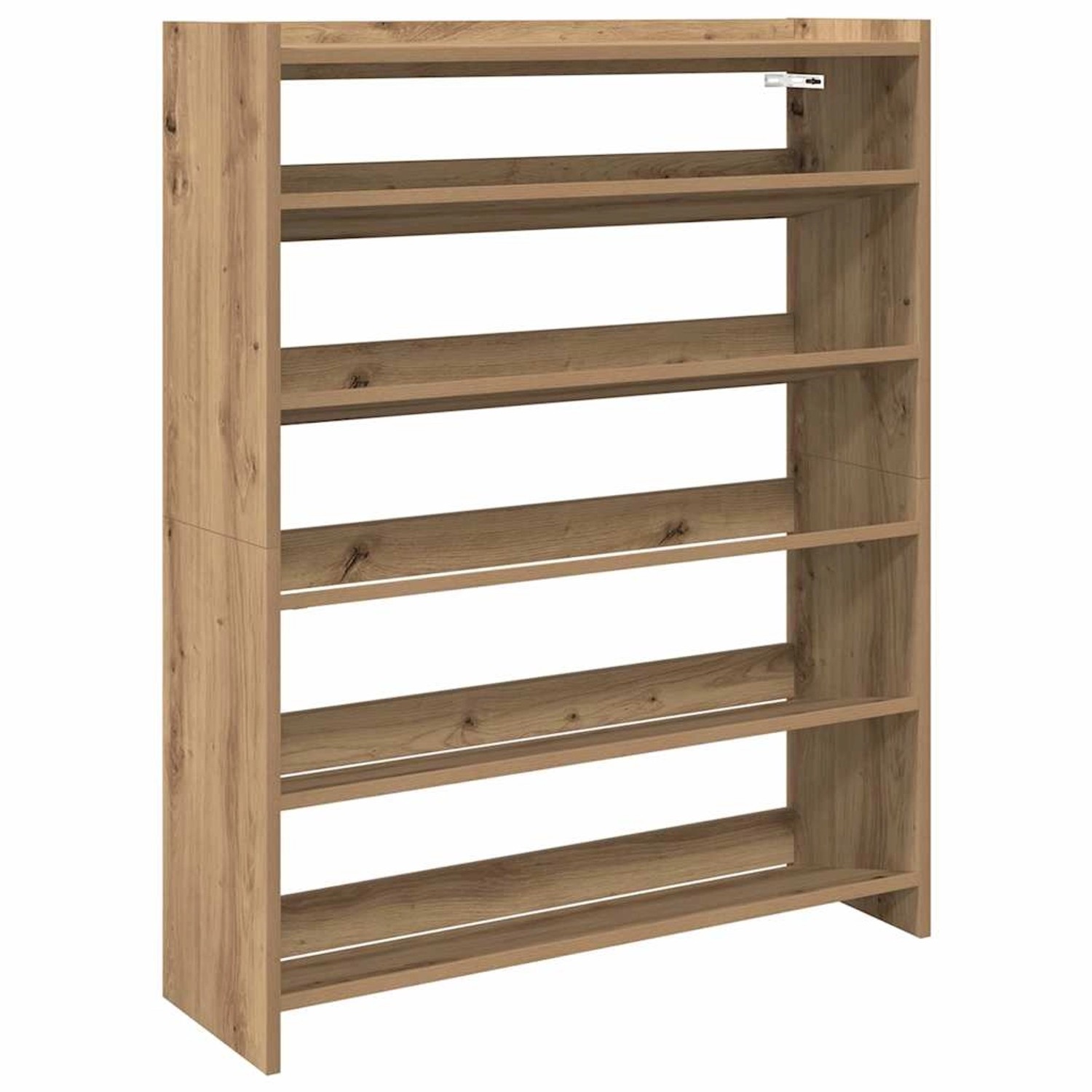 vidaXL Schuhregal Artisan-Eiche 80x25x100 cm Holzwerkstoff 859904 günstig online kaufen
