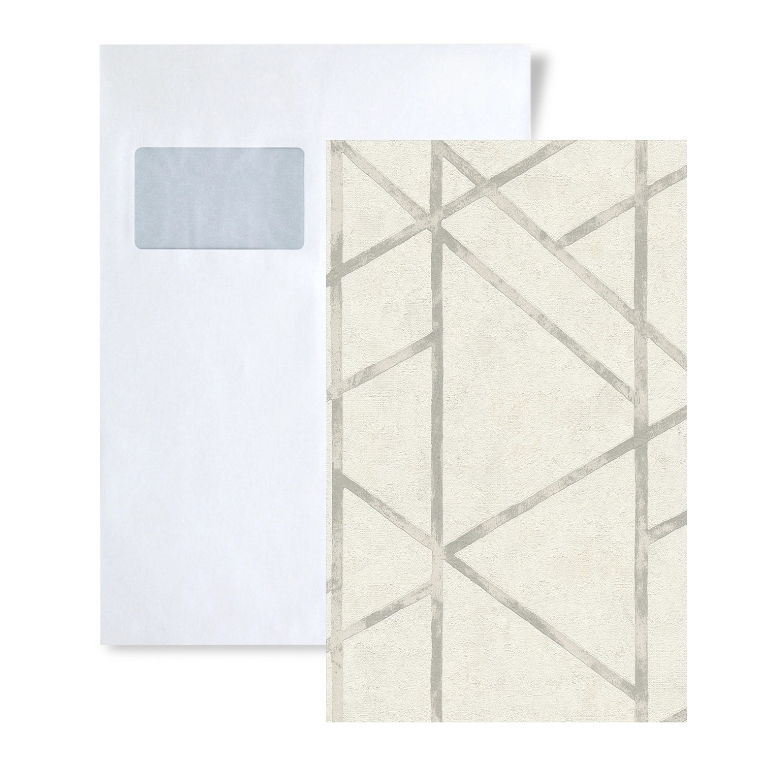 PROFHOME 1 MUSTERSTÜCK S-369285-GU DIN A4 MUSTER der Geometrischen Tapete günstig online kaufen