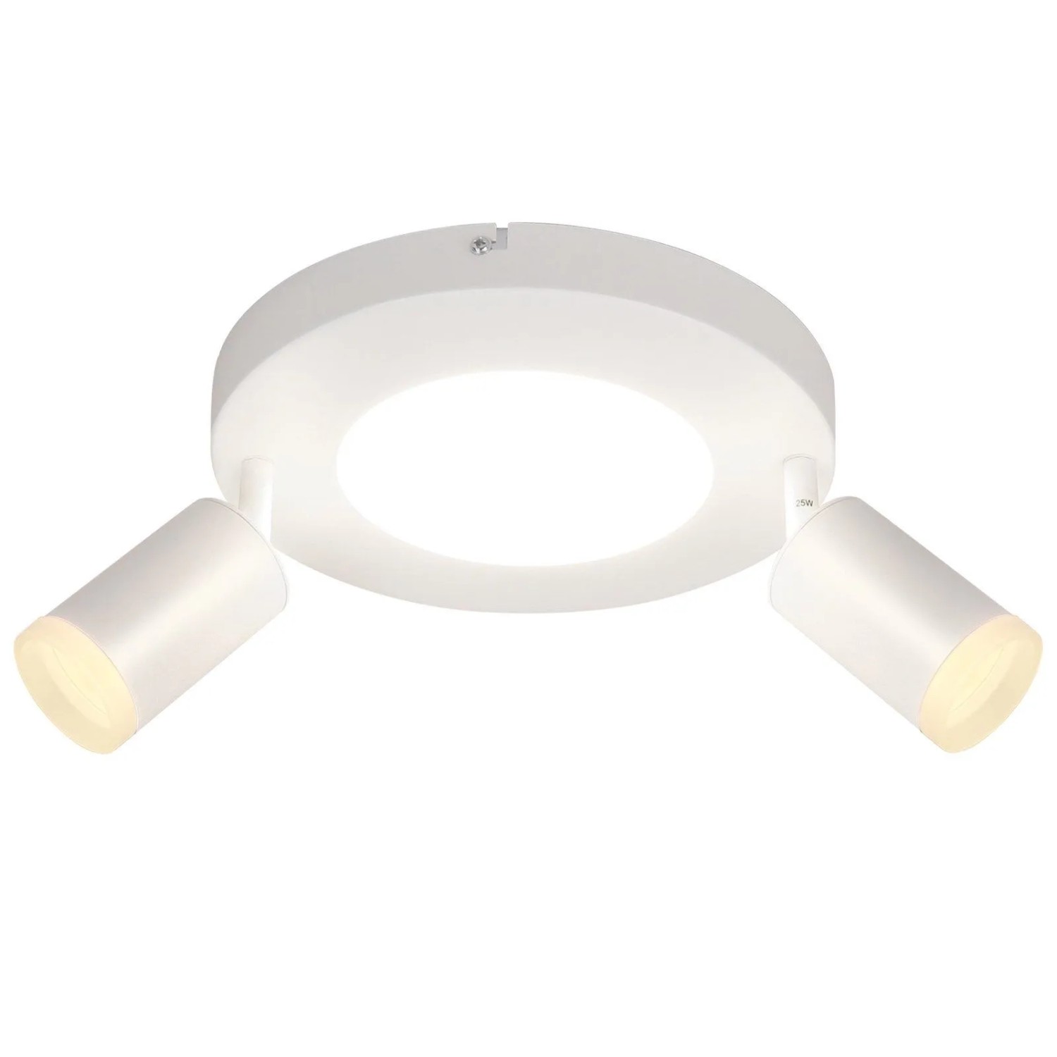 NETTLIFE Deckenstrahler aus Metall L25 Weiß-2