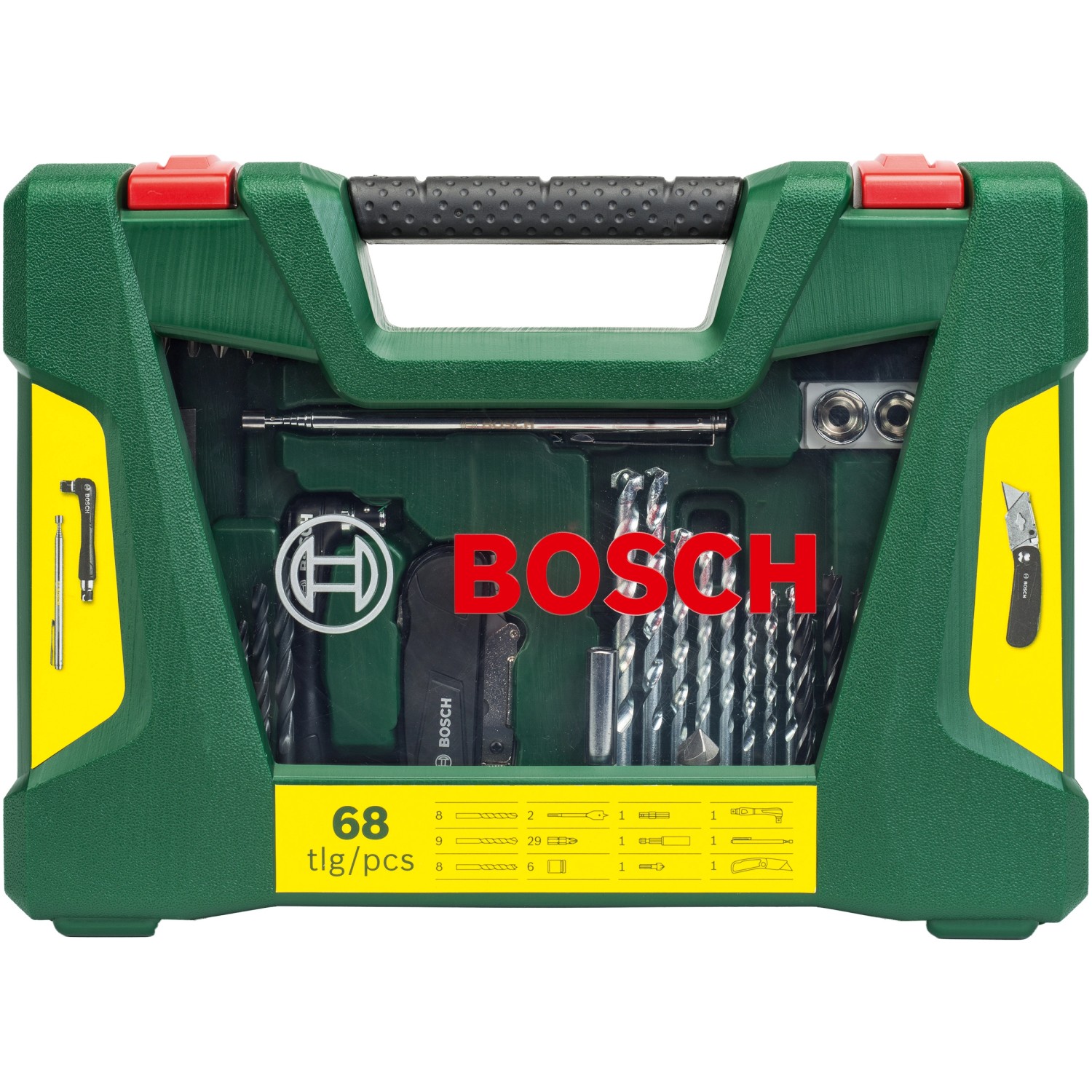 bohrer und bit set v line 41 tlg