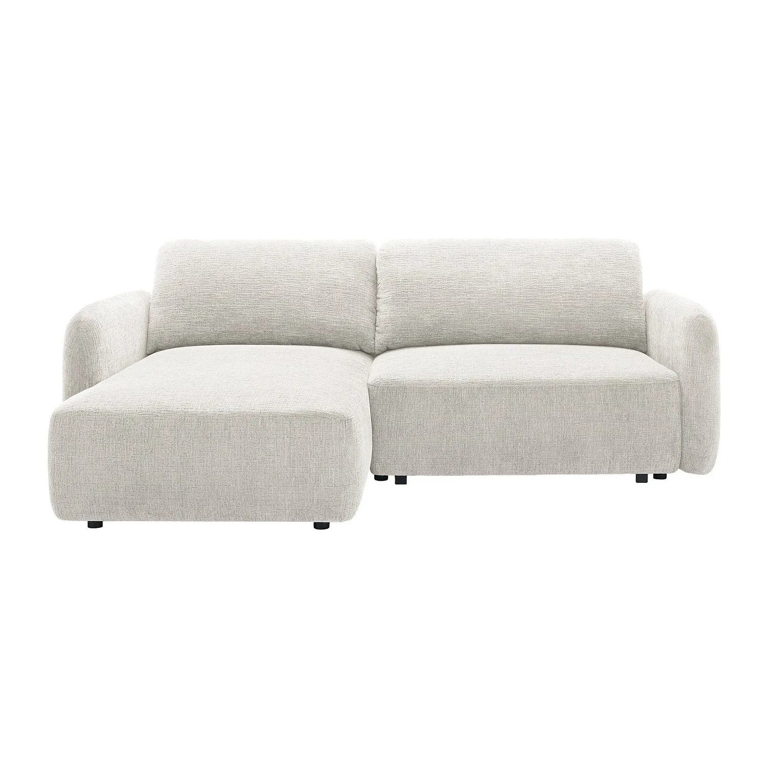 Vente-unique Schlafsofa Plufati Gebrochenes Weiß 230 cm