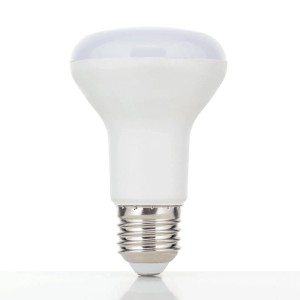 Dimmbare LED-Reflektorlampe R63 E27, 8W, warmweißes Licht für OBI. Leuchtmittel für angenehme Beleuchtung.