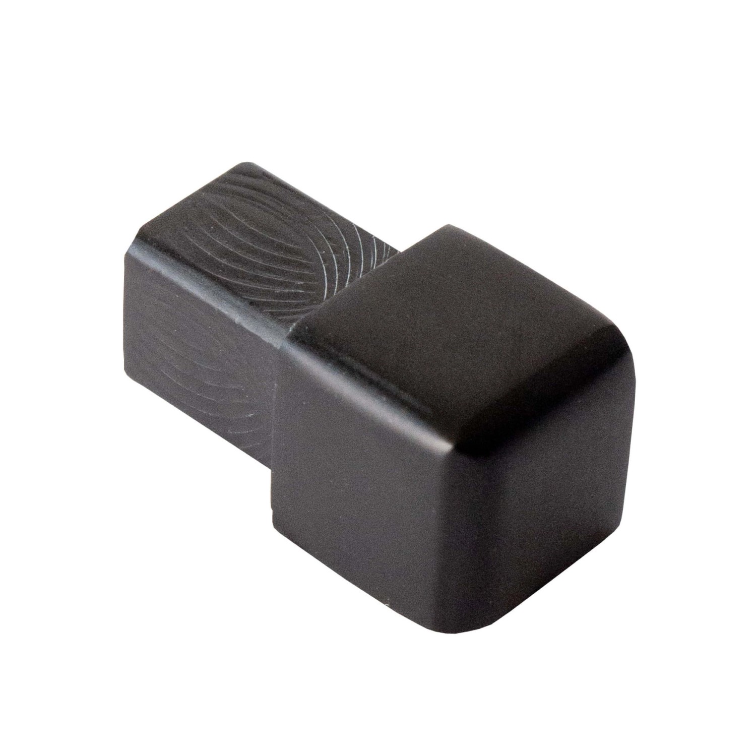 Dalsys Endstück Quadratprofil 10mm Alu Eloxiert Schwarz Eckstücke günstig online kaufen
