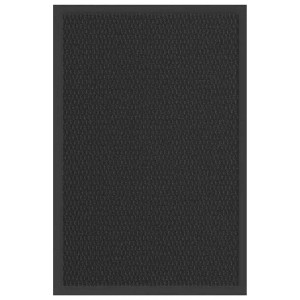 vidaXL Fußmatte Schwarz 40x60 cm 4105557