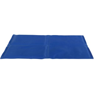 Blaue Jollypaw Kühlmatte, 90x50 cm, für Hunde. Kühlende Hundedecke für heiße Tage.