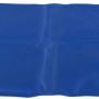 Blaue Jollypaw Kühlmatte, 90x50 cm, für Hunde. Kühlende Hundedecke für heiße Tage.