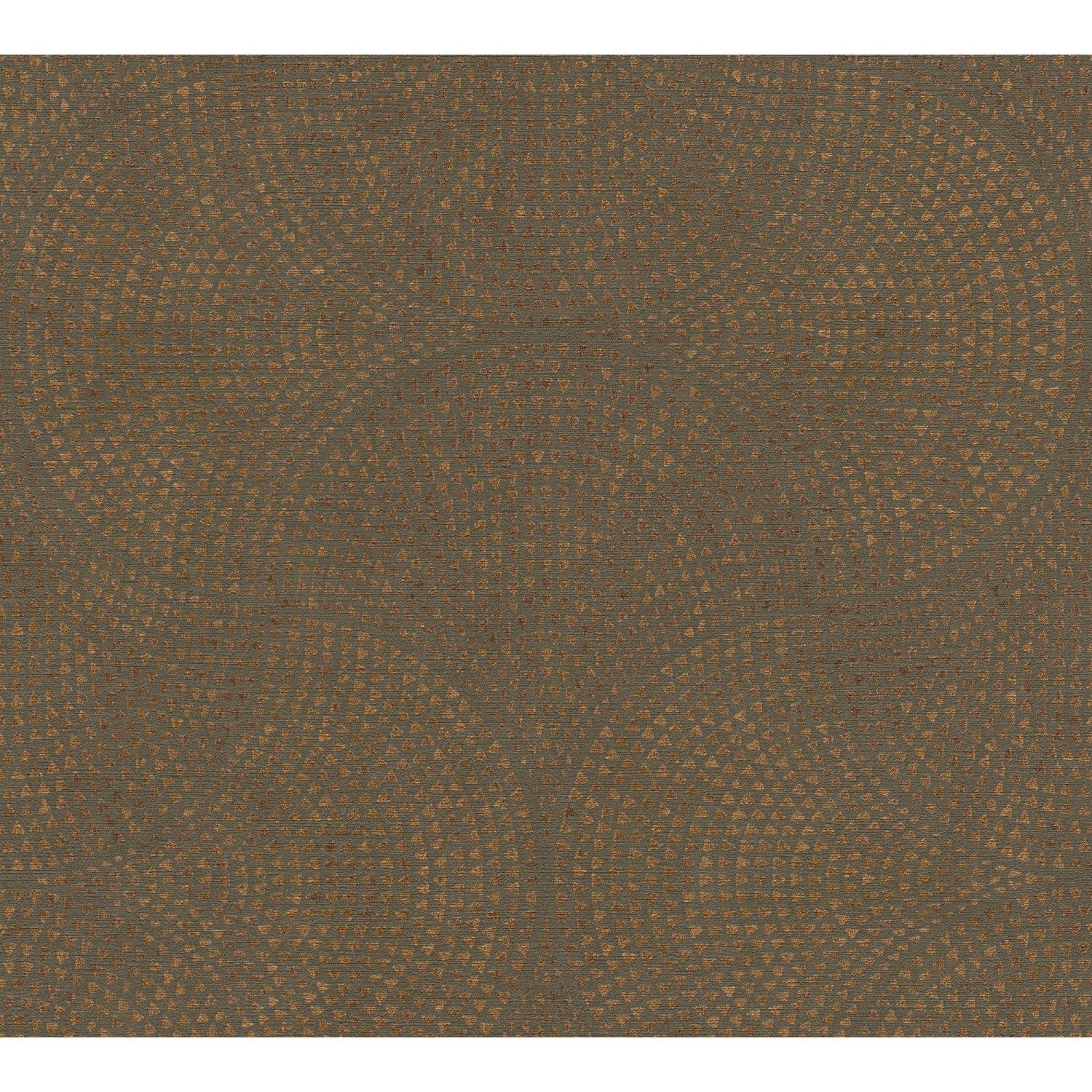 Vliestapete Art Deco Geometrisch Leicht Glanz Leicht Strukt. Braun Metal FSC®