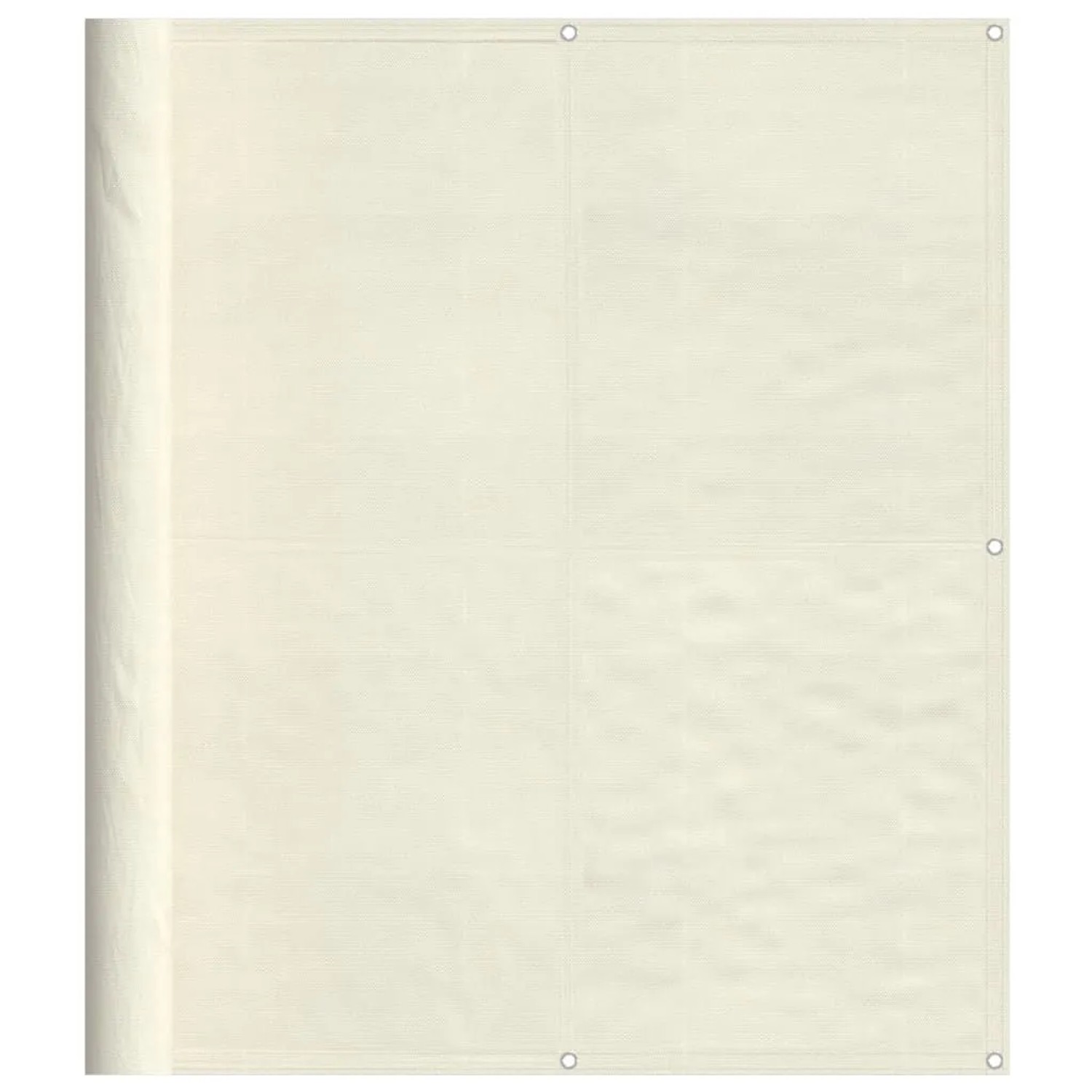 vidaXL Balkon-Sichtschutz Creme 120x1000 cm 100 % Polyester-Oxford 4000209 günstig online kaufen