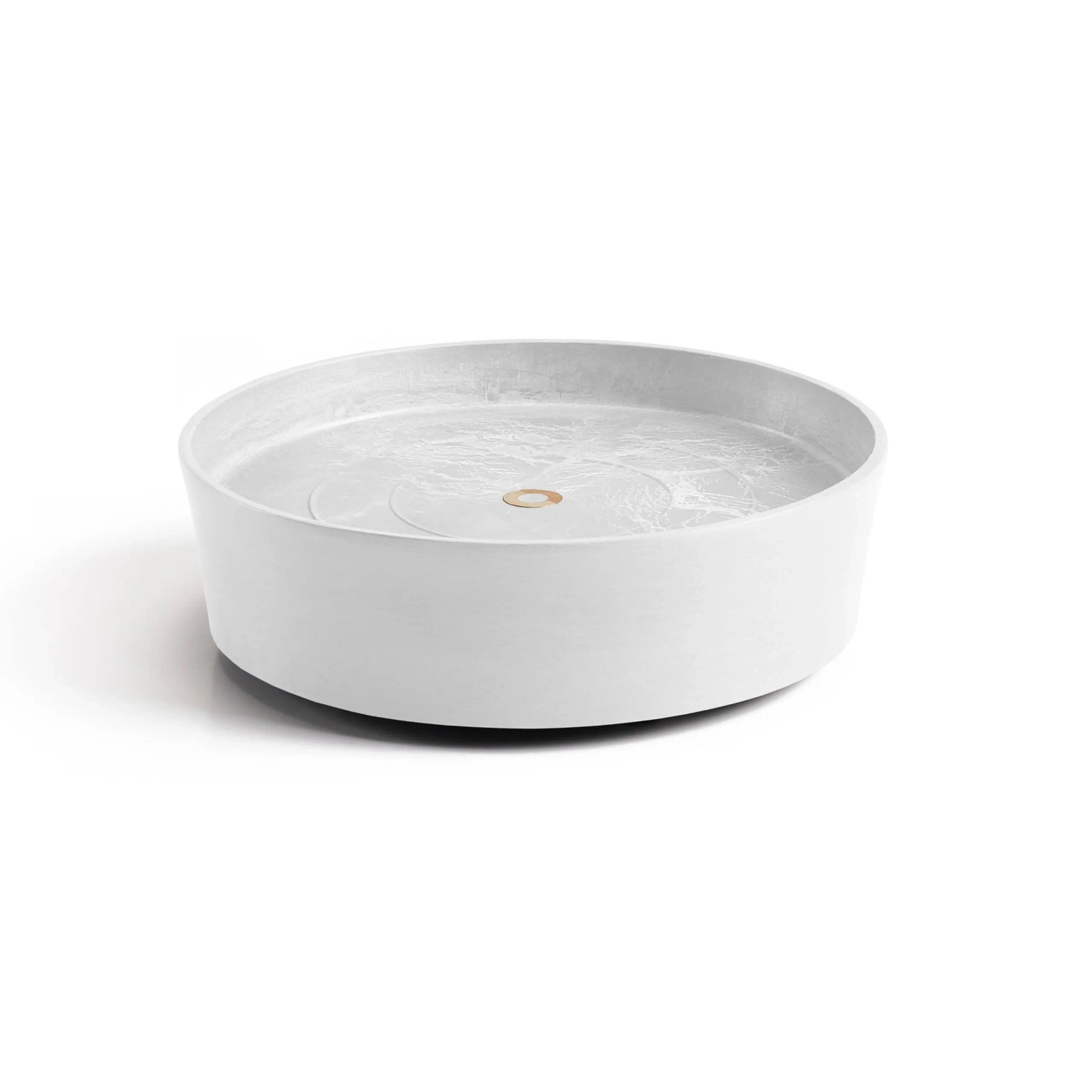 Ecopots Untersetzer Amsterdam Rollen Weiß 28,7 cm x 8,3 cm