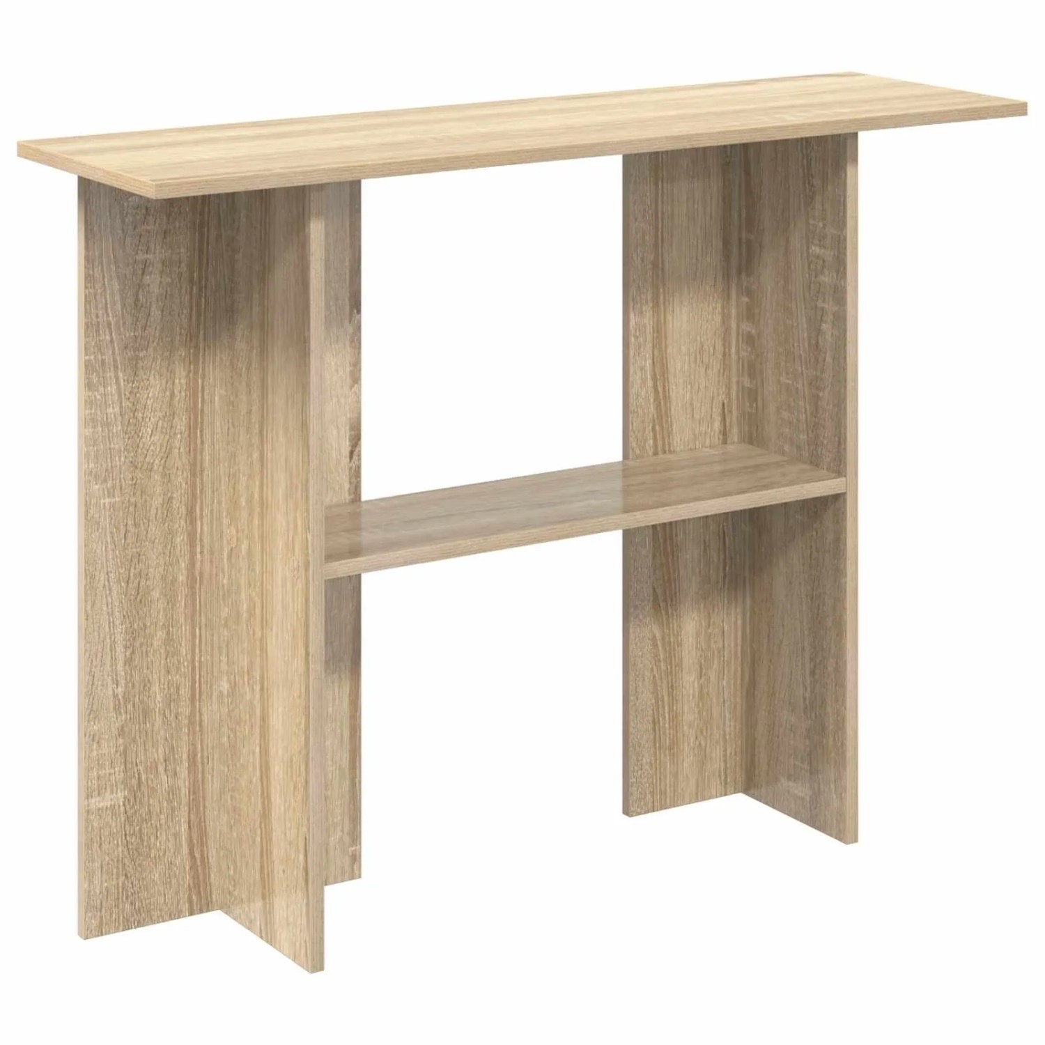vidaXL Konsolentisch Sonoma-Eiche 100 x 30 x 75 cm Holzwerkstoff 8001177