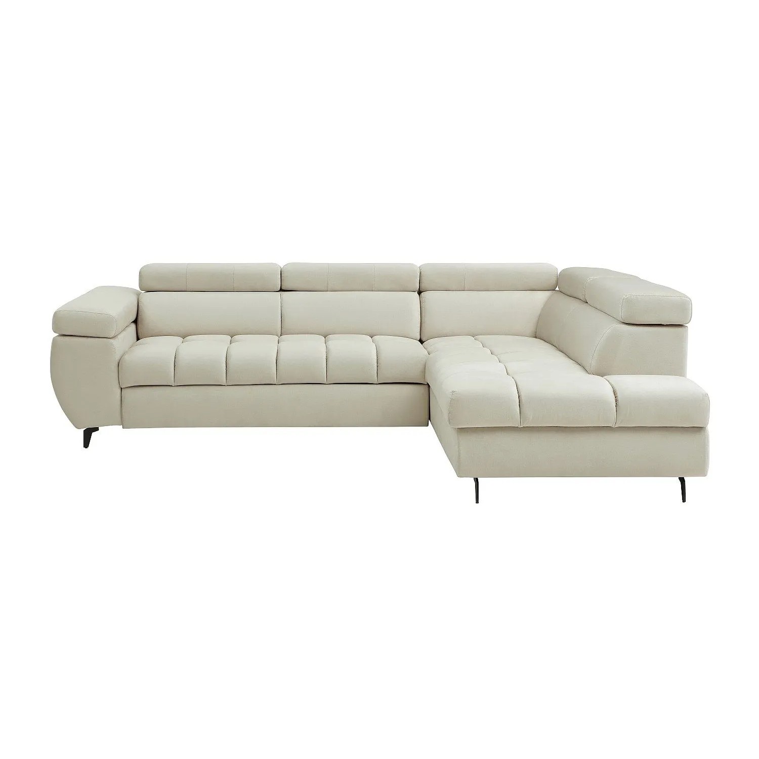 Vente-unique Schlafsofa Niacato Beige 274 cm