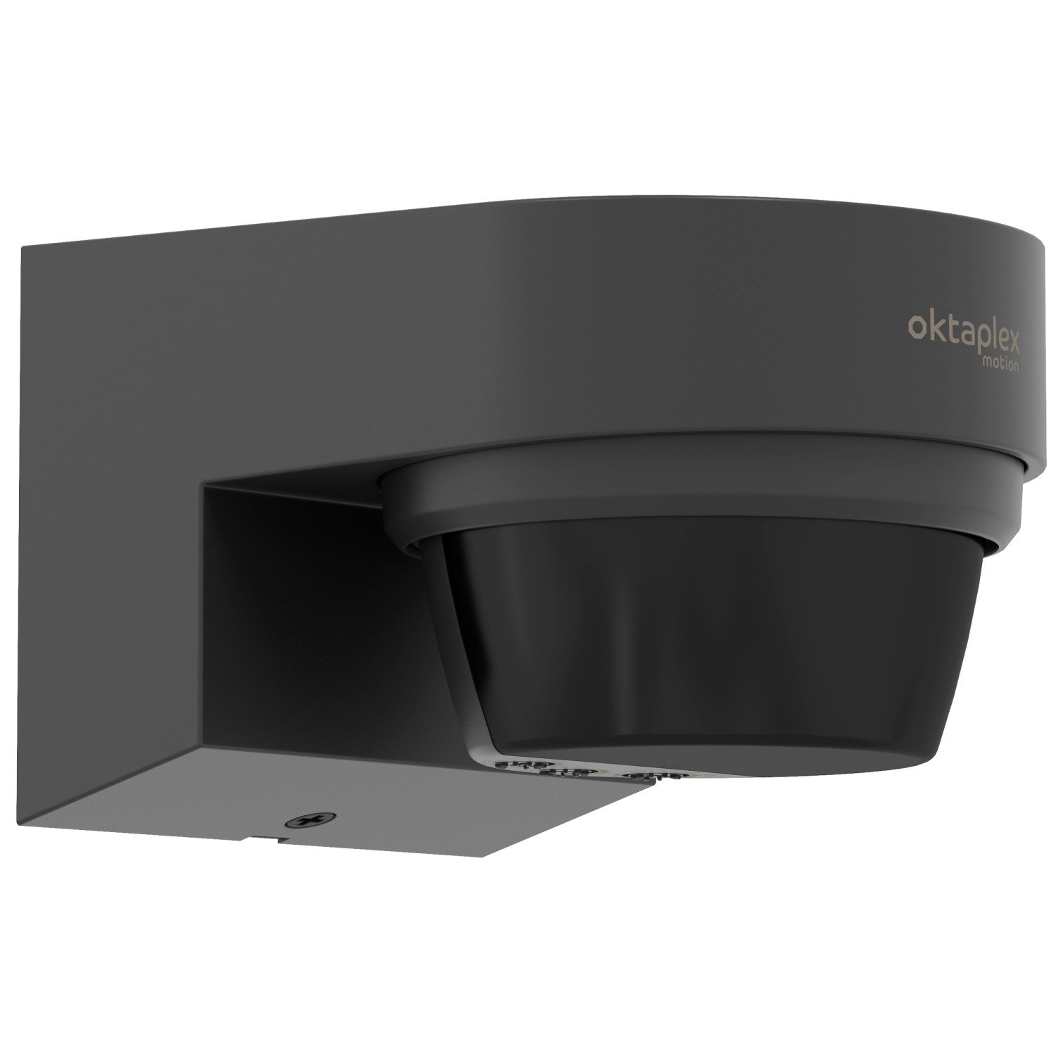 Oktaplex Eva Bewegunsgmelder Außen 240 Grad IP65 Infrarotsensor 12m Anthrazit