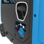 Detailansicht des Güde Inverter Stromerzeugers ISG 3200-2 Benzin, Nahaufnahme Bedienelemente.