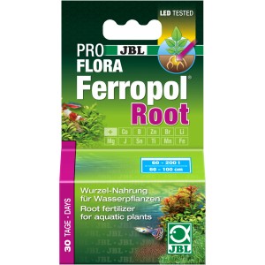 JBL Ferropol Root Düngetabletten für Wasserpflanzen, 30 Stück. Aquarium Pflanzendünger für kräftige Wurzeln.