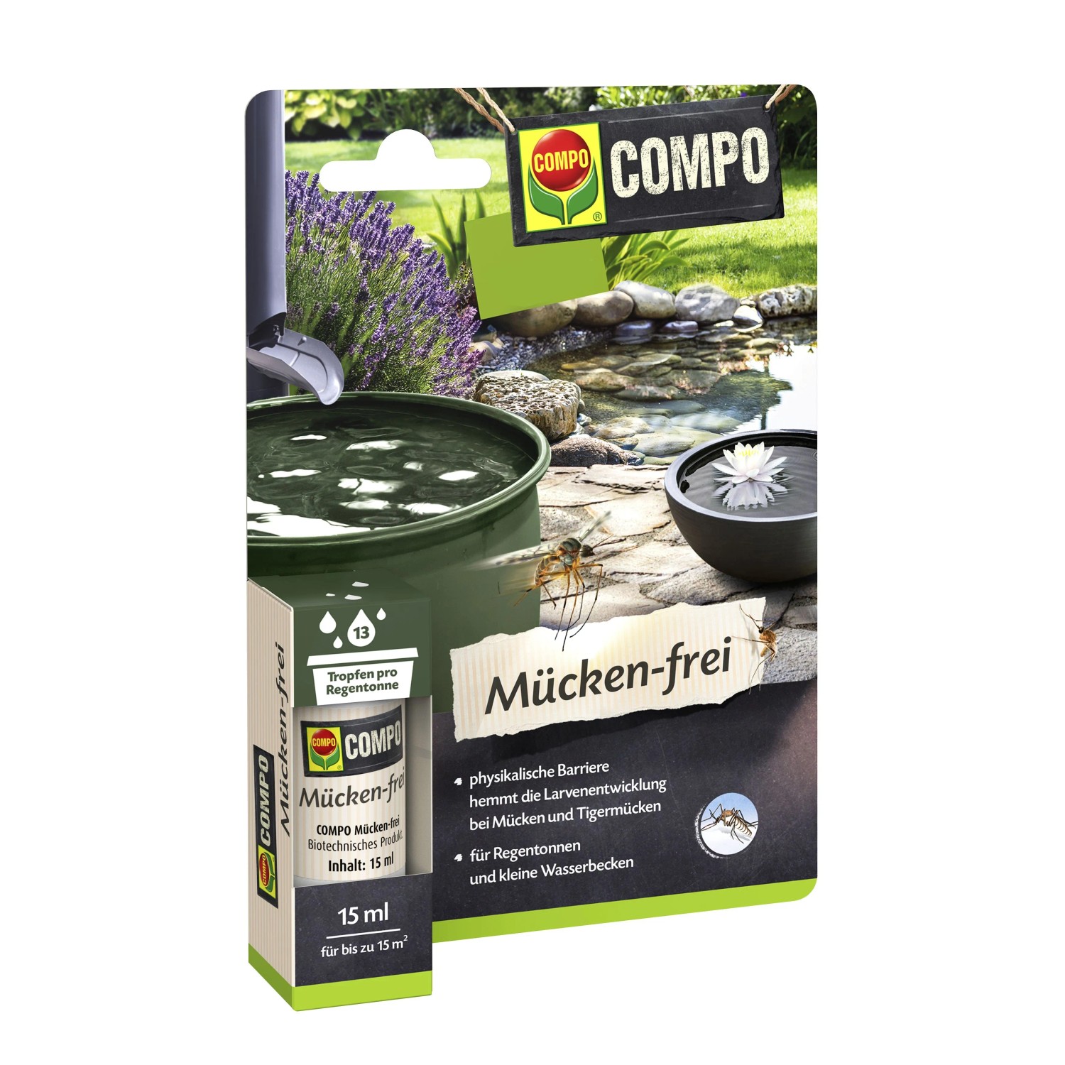 COMPO Mücken-frei  Lösung 15 ml