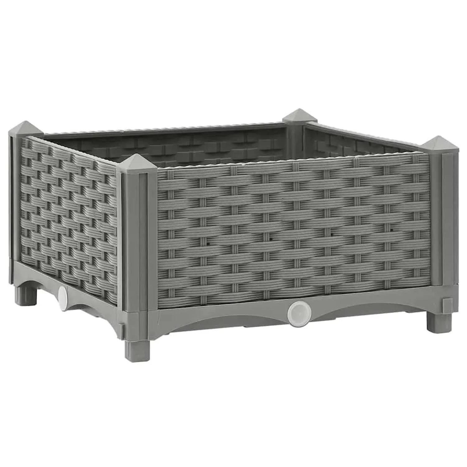 vidaXL Hochbeet 40x40x23 cm Polypropylen 153289