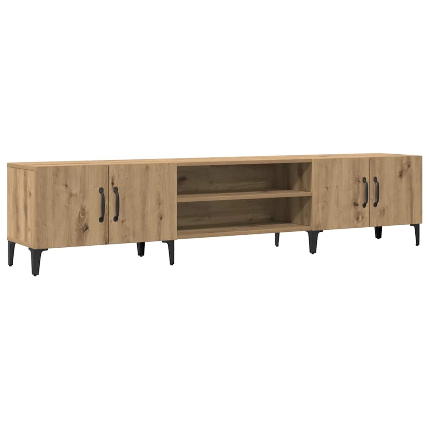 vidaXL TV-Schrank Artisan-Eiche 180x31,5x40 cm Holzwerkstoff 857144 günstig online kaufen