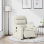 vidaXL Massagesessel Elektrisch Creme Samt 3205090_15