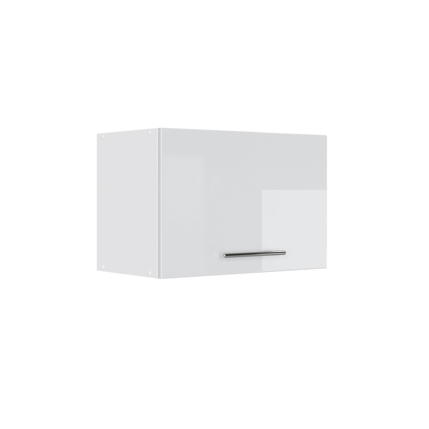 Vicco Badschrank Fame-Line Weiß Hochglanz/Weiß 60 x 40 cm Flach