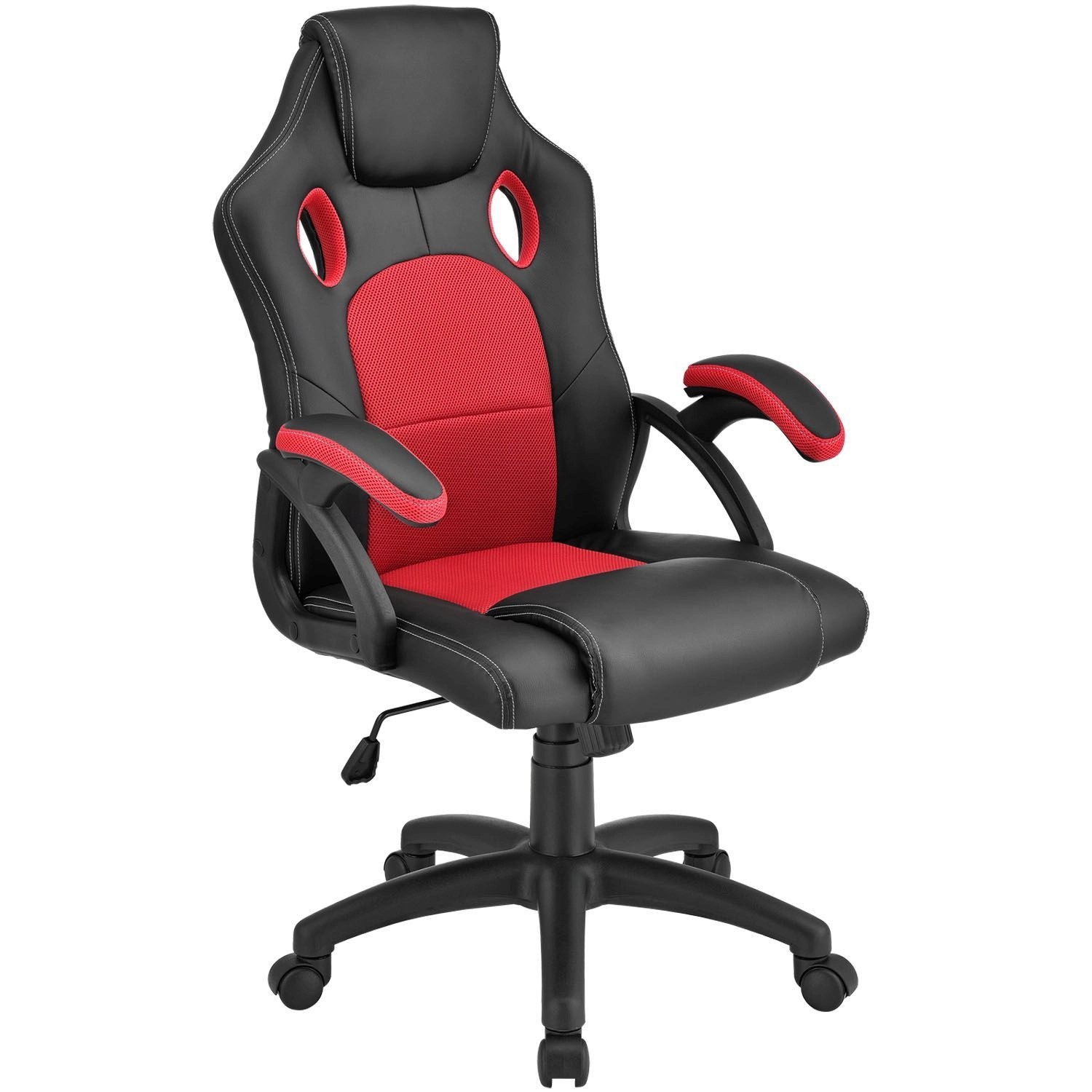 Juskys Racing Schreibtischstuhl Montreal Rot günstig online kaufen
