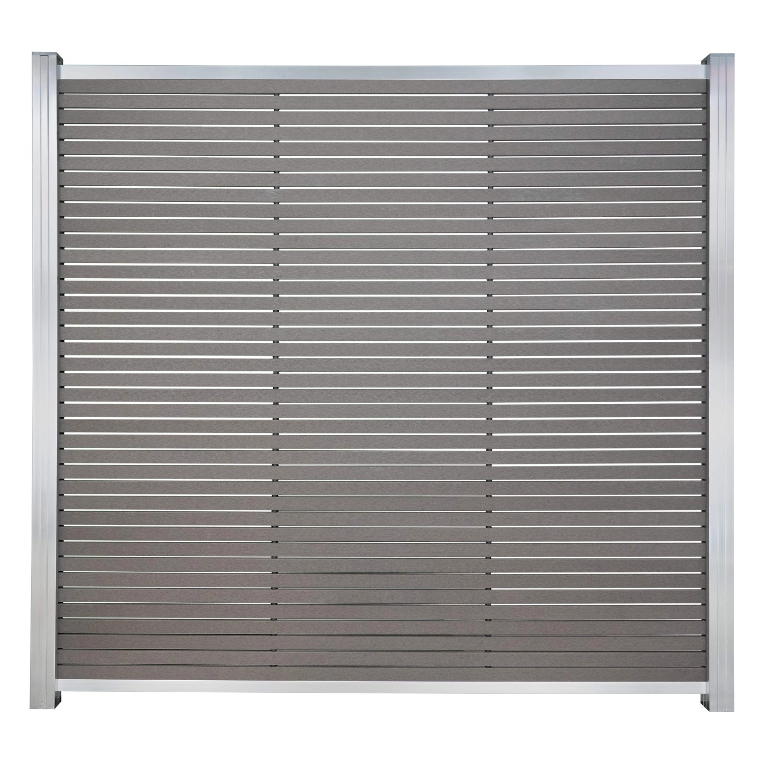 GartenLand WPC Zaun Set Air Gap ca. 180 x 180 cm Sichtschutz Steckzaun Schi günstig online kaufen