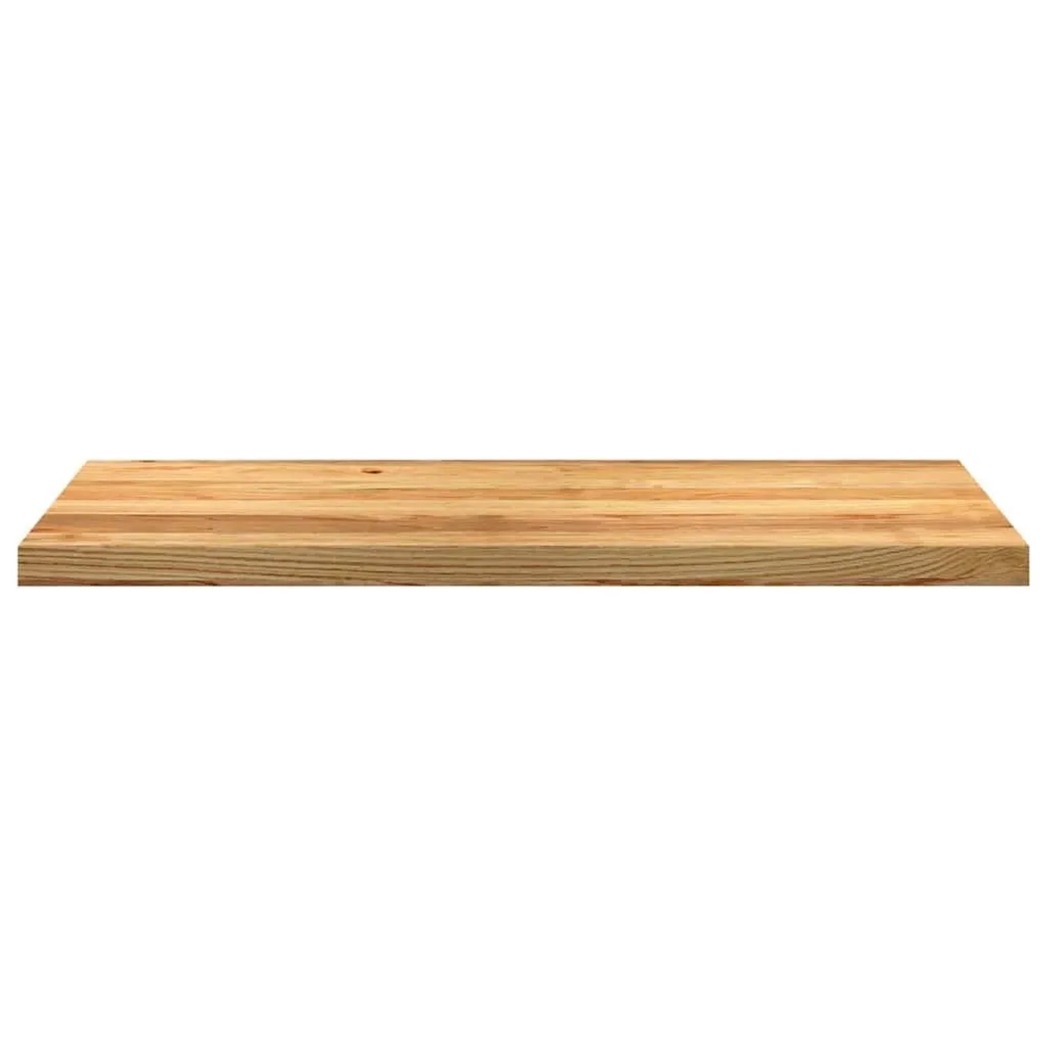 vidaXL Fensterbänke 2 Stk Hellbraun 100x40x2 cm Massivholz Eiche 4009160_4