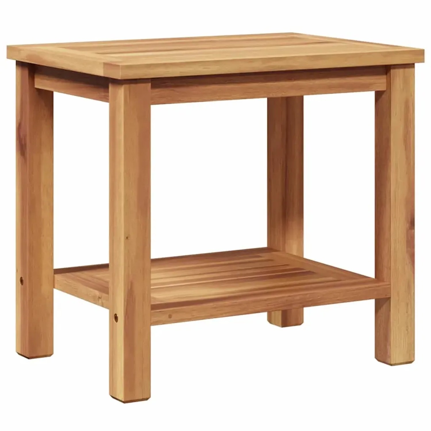 vidaXL Couchtisch Braun 50 x 35 x 45 cm Teak-Massivholz 42002307_7