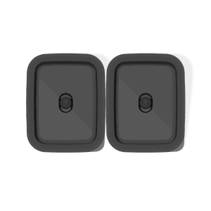 Weber Works Aufbewahrungsboxen, 4-teiliges Set für Grillutensilien, aus Metall und Kunststoff.