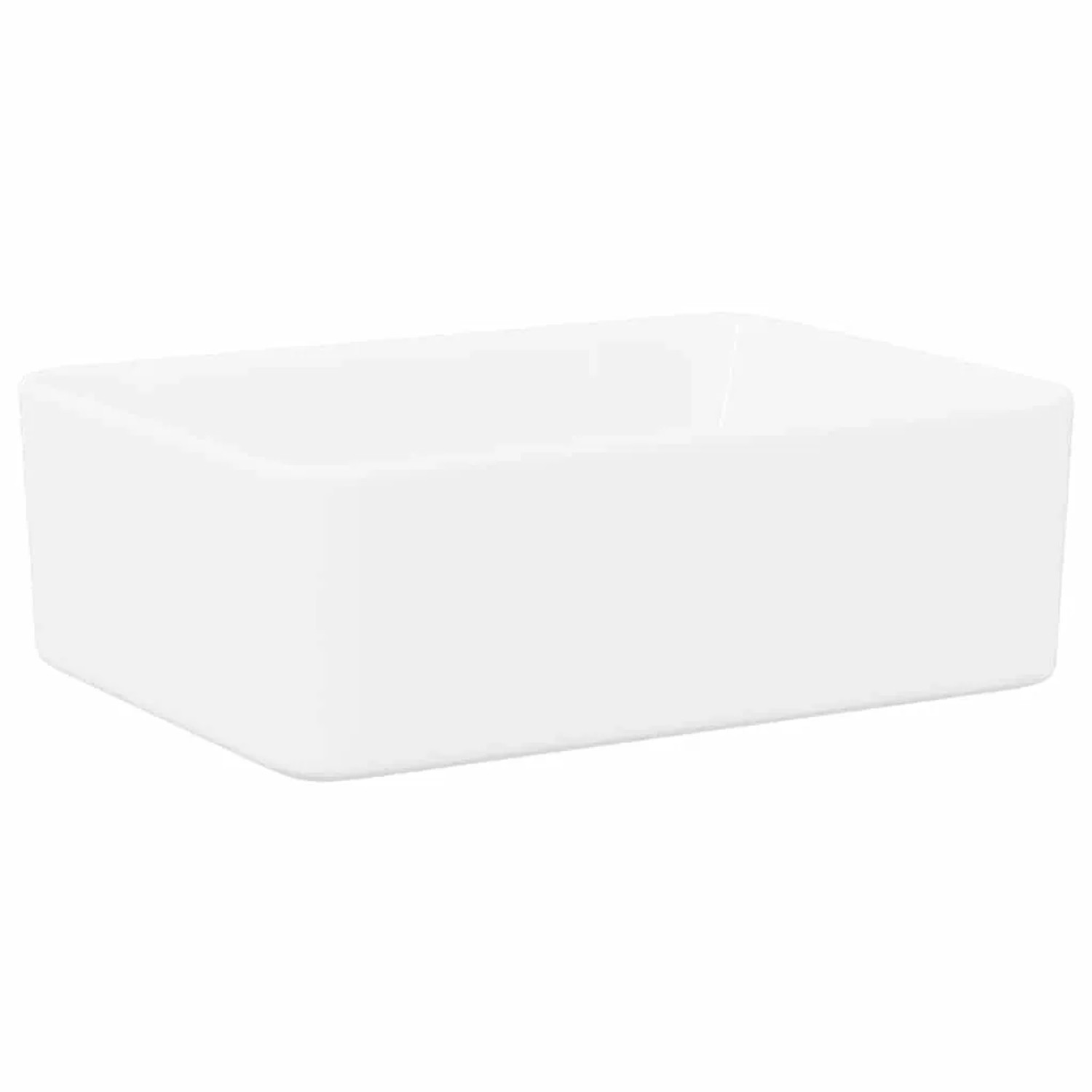 vidaXL Waschbecken 40 x 30 x 13 cm Keramik Weiß 143919