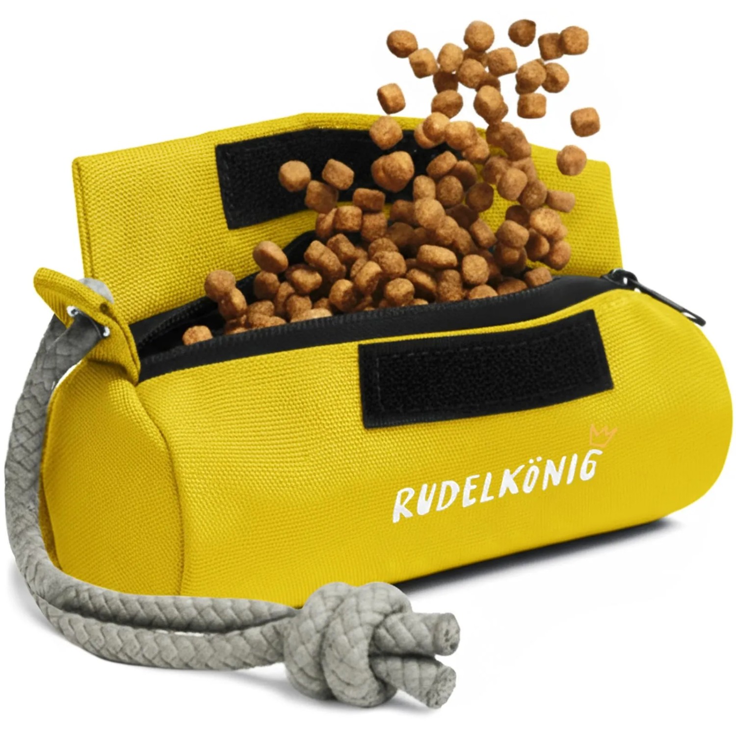 Rudelkönig Futterdummy Hund Apportierdummy Trainingsdummy in Gelb Wasserdicht