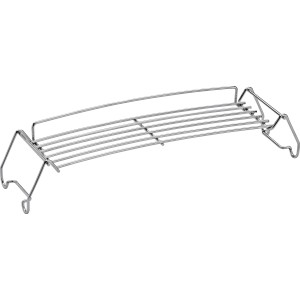 Weber Warmhalterost für Q 3000 Grill, Grillrost aus Edelstahl zur Vergrößerung der Grillfläche.