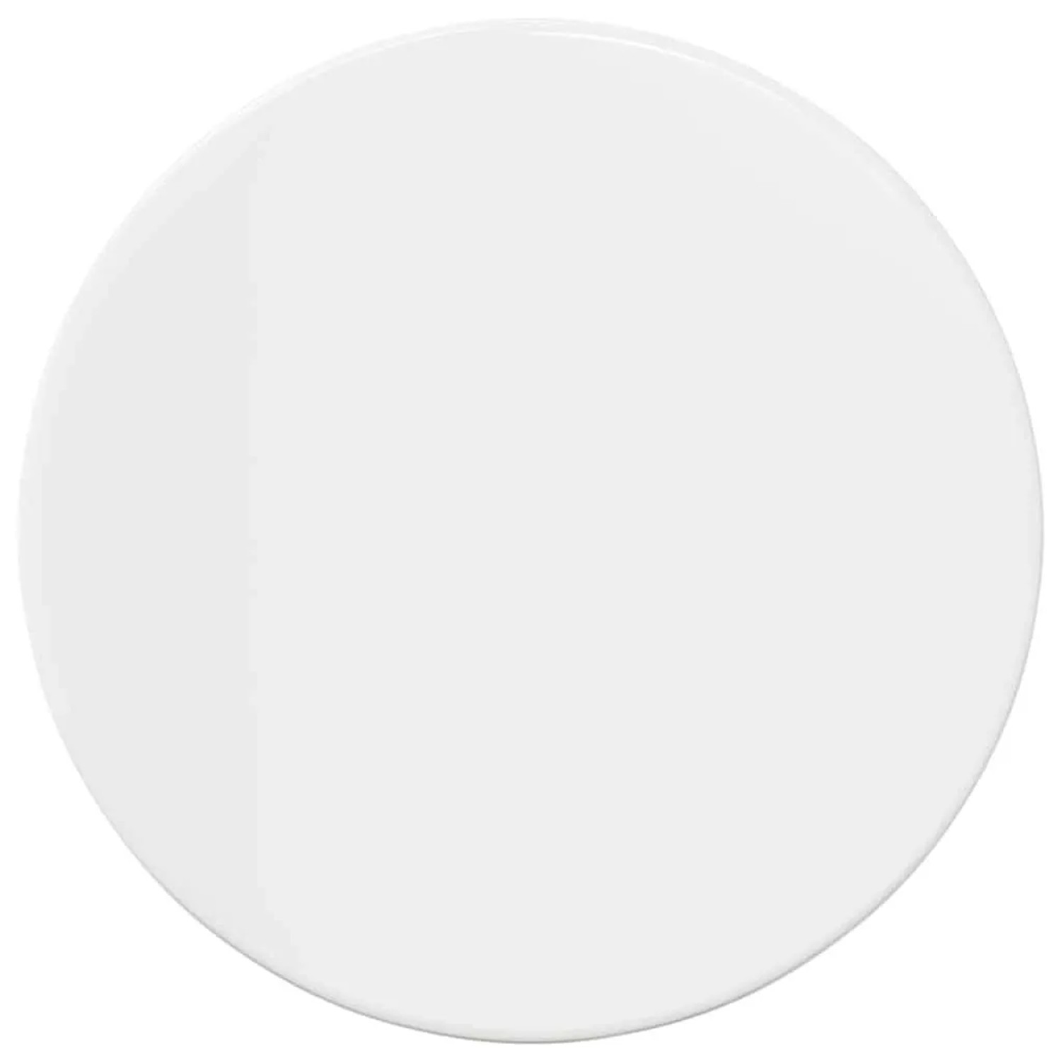 vidaXL Tischplatte Hochglanz-Weiß 50 x 50 x 1,5 cm Holzwerkstoff 880395