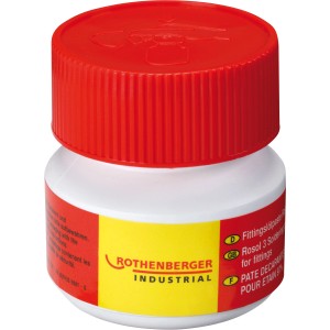 Rothenberger Rosol 3, lothaltige Fittingslötpaste für Trinkwasserleitungen.