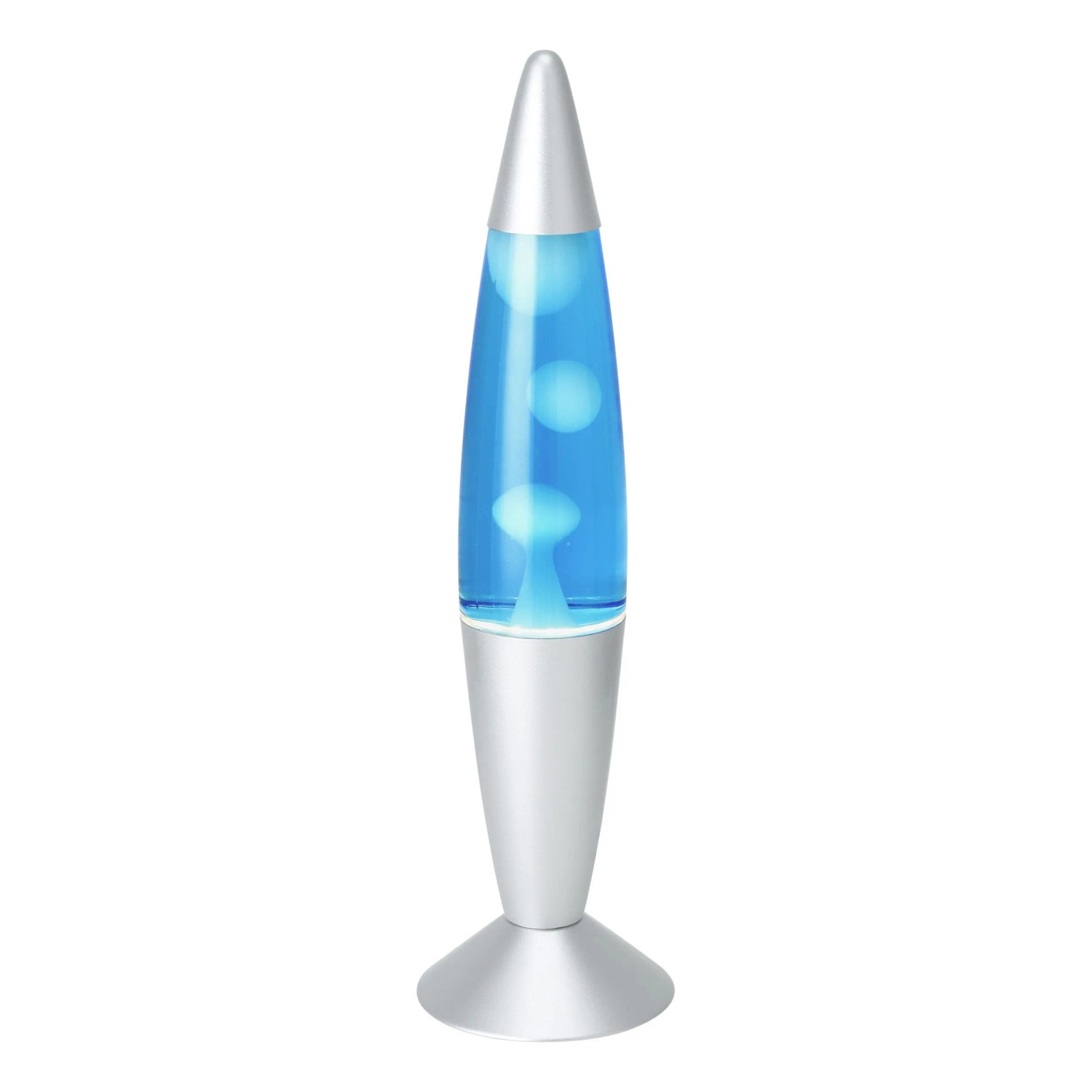 Eglo LED-Lavatischleuchte Silber/Blau/Weiß, Höhe 42cm_2