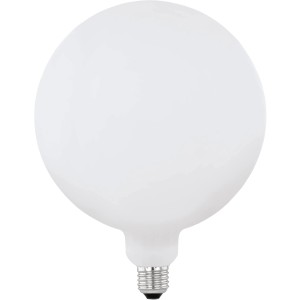 Eglo LED-Leuchtmittel E27 in Globeform, 4,5W, warmweiß, 25,5x20cm.