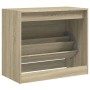 vidaXL Schuhschrank Sonoma-Eiche 80x42x69 cm Holzwerkstoff 840003_7