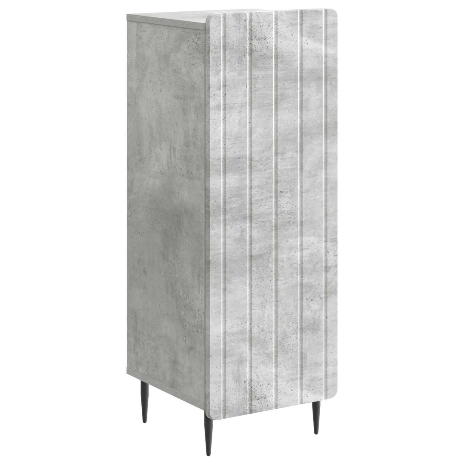 vidaXL Sideboard Betongrau 34,5 x 33 x 92 cm Holzwerkstoff 894368