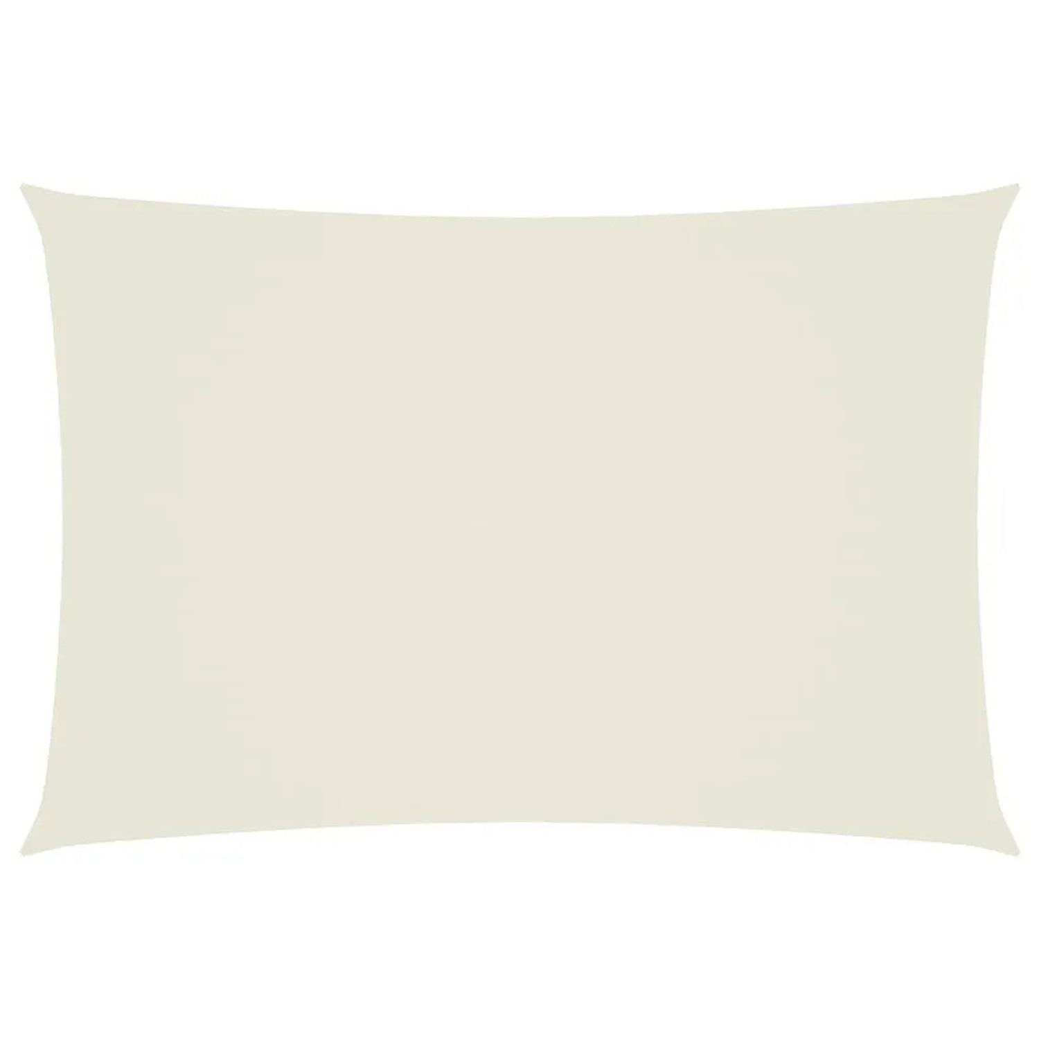 vidaXL Sonnensegel Oxford-Gewebe Rechteckig 2,5x4,5 m Creme 135208