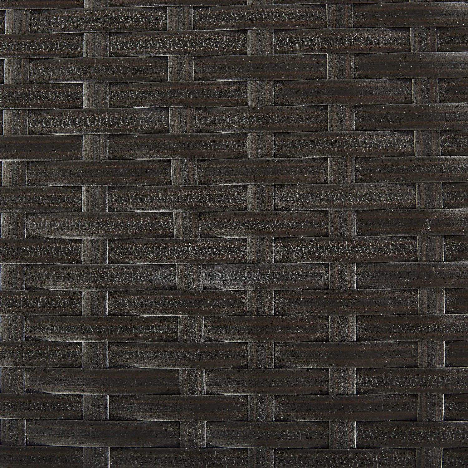 Beliani Truhe MODENA Dunkelbraun 46x126x63_8