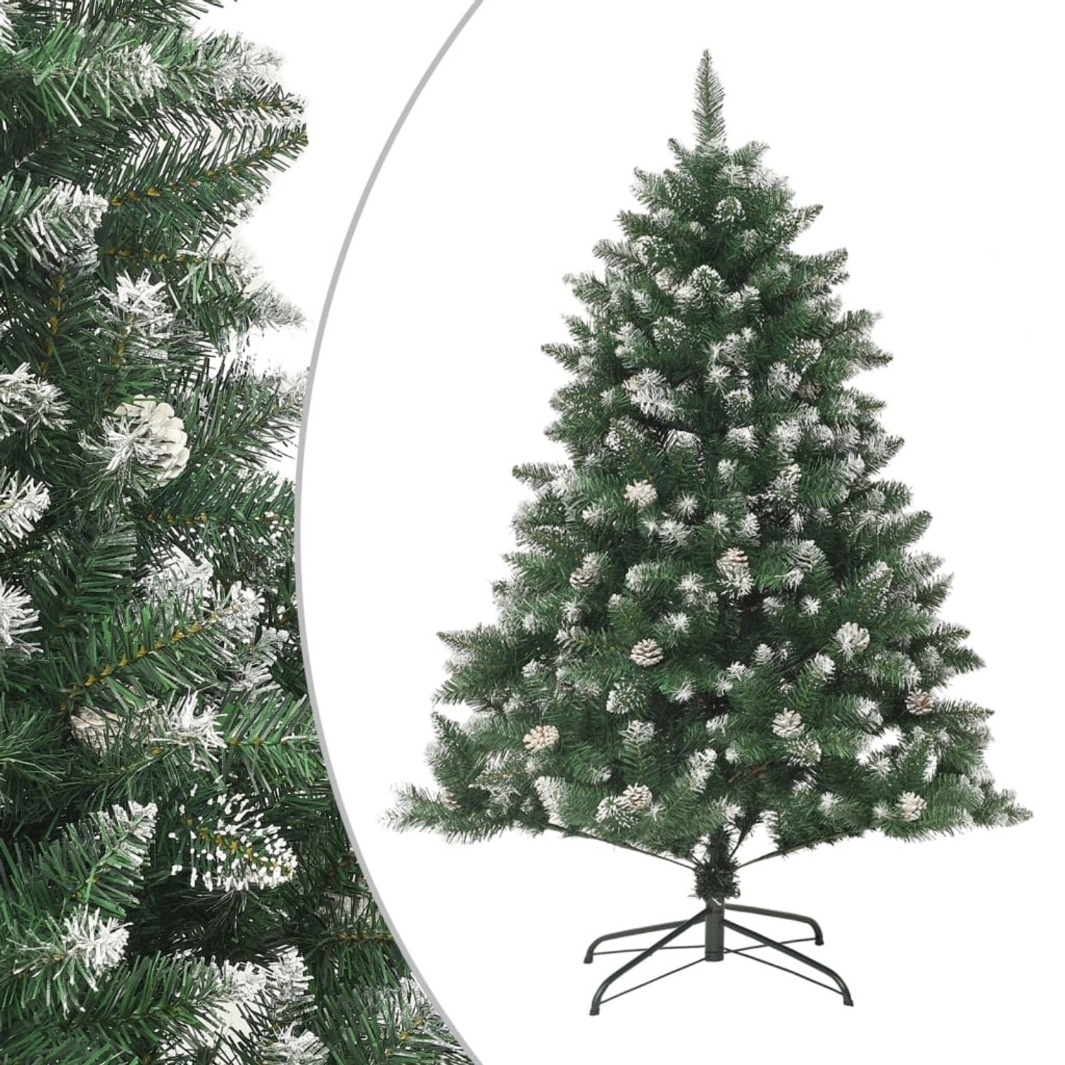 Thumbnail - furnicato Künstlicher Weihnachtsbaum mit Ständer 120 cm PVC