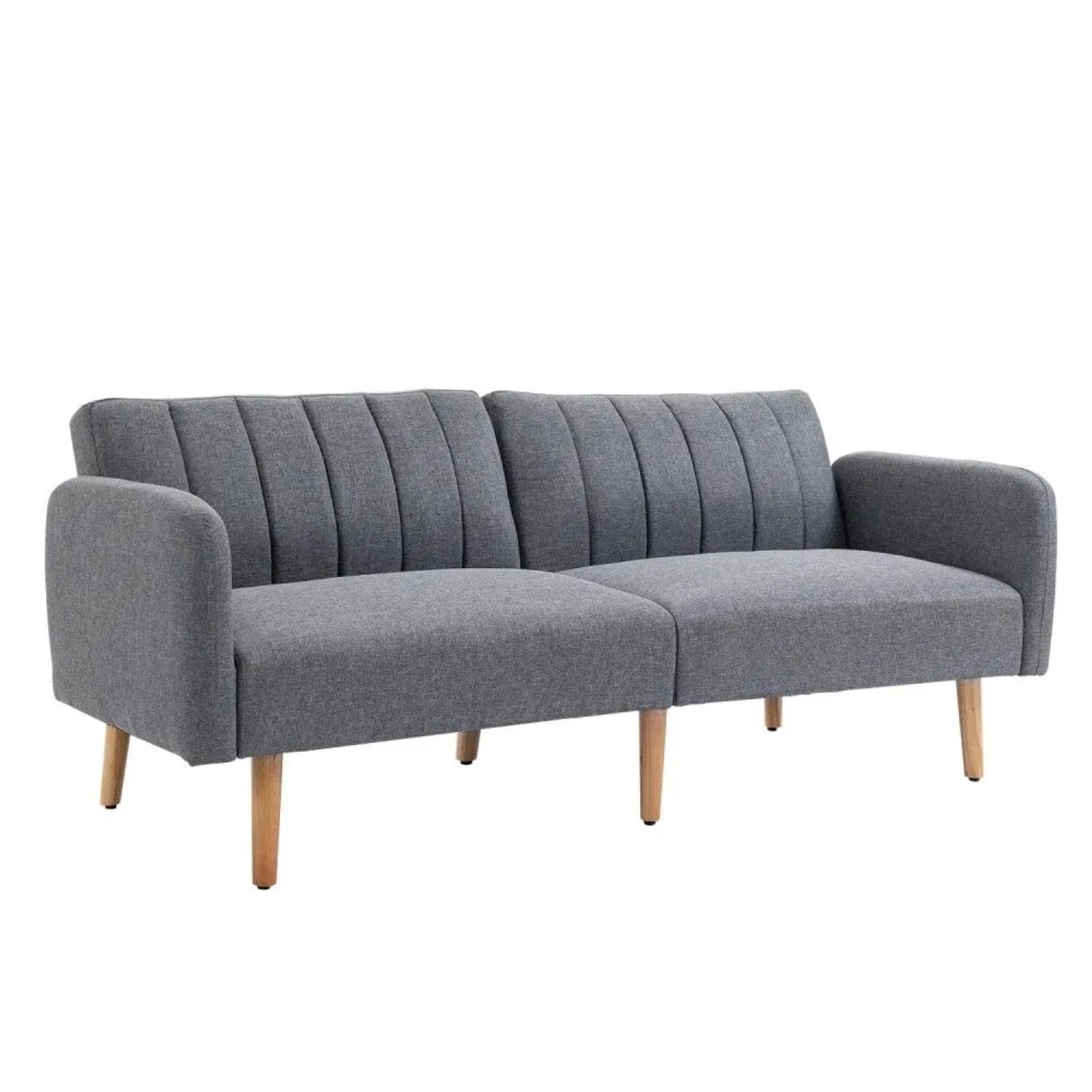 HOMCOM Schlafsofa mit Schlaffunktion 2-Sitzer 173 x 75 x 73 cm