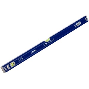 LUX Alu-Wasserwaage Classic, 80 cm, mit horizontaler und vertikaler Libelle für präzises Messen.