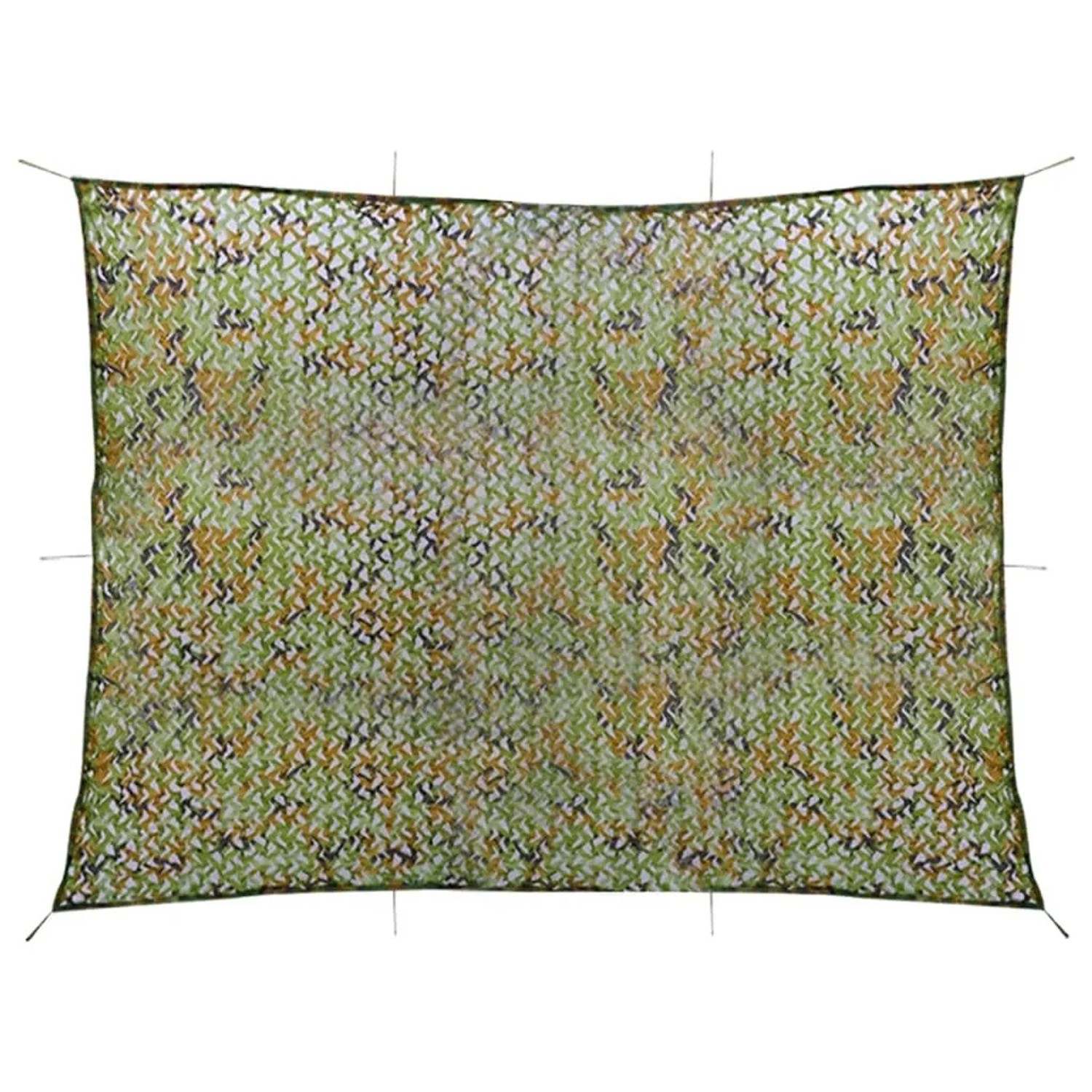vidaXL Tarnnetz mit Aufbewahrungstasche 2x4 m Grün 135880