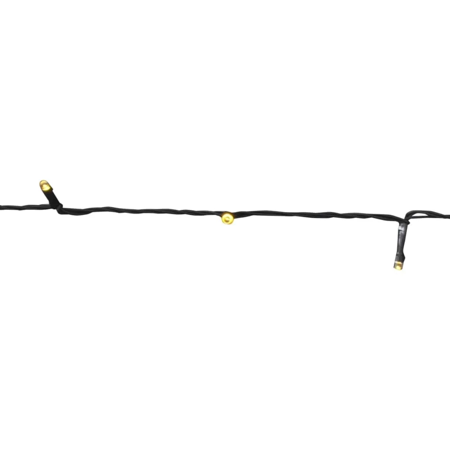 vidaXL LED-Solar-Lichterkette Warmweiß Weihnachtsdeko 40698_3