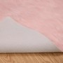 vidaXL Kunstschaffell Teppich Tafalla Rosa 120 x 170 cm Polyester 42021548_8